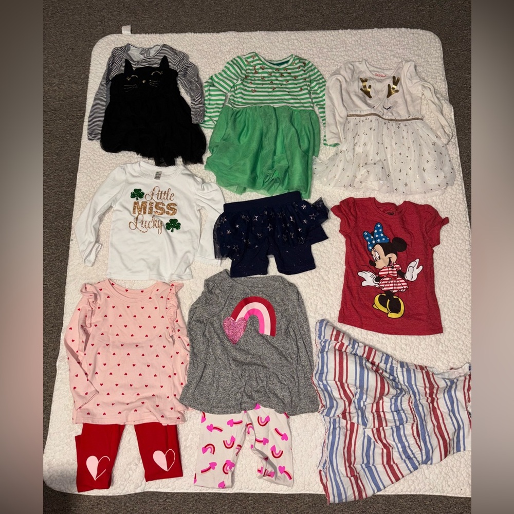Girls 4T Holiday Bundle Lot